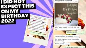 Unboxing my birthday gifts #studentslove #15march22 Naina Qureshi.official