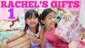 RACHEL'S GIFT OPENING 5th Birthday Part 1