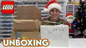 Huge LEGO Christmas Gift Unboxing!!