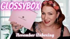 UNBOXING GLOSSYBOX NOVEMBER 2022 BEAUTY SUBSCRIPTION BOX