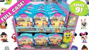 Unboxing FULL CASE Disney Doorables Series 9 Mini Peek Blind Bag Toy Opening!! With Codes!!