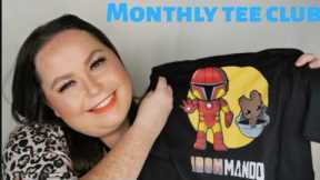 Monthly Tee Club Subscription Box! july 2020