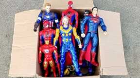 UNBOXING SUPERHERO AVENGERS,,SPIDER-MAN,THOR,CAPTAIN AMERICA,SUPERMAN,HULK SMASH,IRONMAN,VENOM