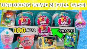UNBOXING FULL CASE Toy Mini Brands WAVE 2!! Zuru 5 Surprise Blind Bag Toy Opening!!