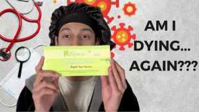I'M SICK AND I HATE IT | Unboxing a COVID Test Kit