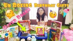 Surprise Unboxing Birthday Gifts