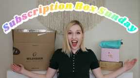 Subscription Box Sunday | Vol. 3 June 2023 | Eyescream, Entry Envy, Slay Glam Box & Wildgrain
