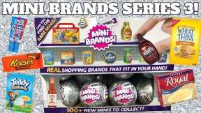 MINI BRANDS SERIES 3 Unboxing!! GOLD FOUND! Zuru Toys Silver Ball Blind Bag Opening!