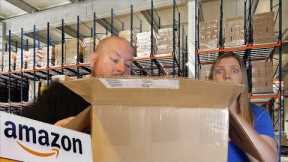 What's inside of an Amazon ELECTRONICS Mystery Pallet Box