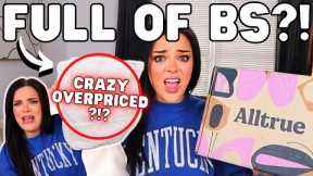 LYING ABOUT VALUE?! Are Alltrue's Prices Inflated to Trick Customers? | Alltrue Unboxing