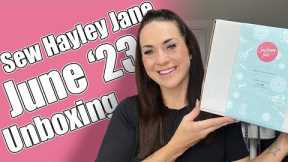 🌎 ✈️ Wanderlust: Travel-Inspired Sewing Delights! Sew Hayley Jane June '23 unboxing