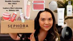 Monthly Favorites May 2023 | Mini Sephora Birthday Haul Unboxing