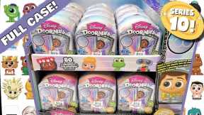 Unboxing FULL CASE Disney Doorables Series 10 Mini Peek Blind Bag Opening!! With Codes!!