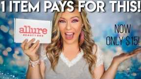 Allure Beauty Box July 2023 Unboxing + Coupon Code | ON SALE FOR $15!
