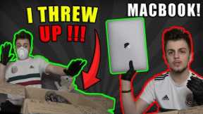 REAL DARK-WEB MYSTERY BOX (GONE WRONG) Apple MacBook