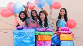 Surprised Me With 18 Gifts on 18th December | Biggest Surprised by @DingDongGirls  | Gift Unboxing