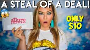 Allure Beauty Box August 2023 Unboxing + Coupon Code | ON SALE FOR $10!!!
