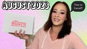 ALLURE BEAUTY BOX UNBOXING AUGUST 2023
