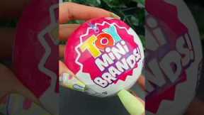 Toy Mini Brand's Unboxing Part 2 | Satisfying Video ASMR Toys! #minibrands #toys #unboxing #shorts