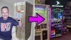 Unboxing Our NEW Claw Machine For The Game Store!