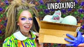 MONSTER Creature Unboxing!- (Vlogoween Day 9)