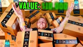 Opening HUGE HOARD Of Amazon Mystery Boxes!
