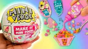 MAKING *MORE* MINI FOOD! MiniVerse Make It Mini Cafe Series 2 Part 2!