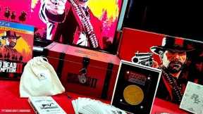 Red Dead Redemption 2 COLLECTOR'S EDITION Unboxing! | Midnight Launch