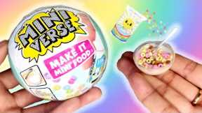 MAKING **MORE** MINI FOOD! MiniVerse Make it Minis Cafe Series Part 2! #minifood #miniverse