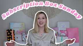 FALL, HALLOWEEN & CHRISTMAS 😍 | Subscription Box Sunday | Vol. 5 October 2023