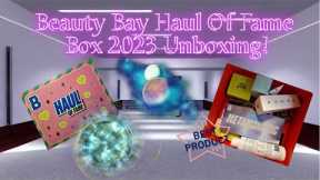 Beauty Bay Haul Of Fame Christmas box 2023 unboxing!
