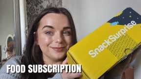 SNACK SURPRISE SUBSCRIPTION BOX UNBOXING