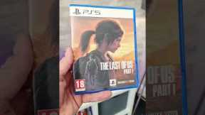 The Last Of Us PS5 unboxing + storage requirements