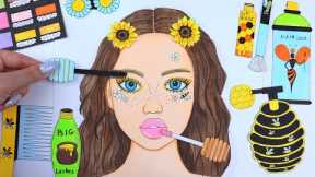 ASMR Makeup Skincare with PAPER COSMETICS 🍯 Honey