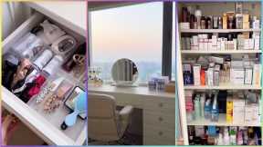 My Makeup Drawer Organization 🎀 | Unboxing Skincare Products / Makeup & Cosmetics ✨