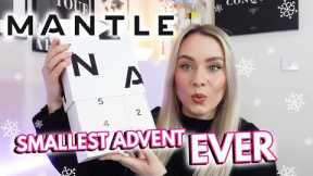 THE SMALLEST ADVENT CALENDAR EVER! MANTLE SKINCARE ADVENT CALENDAR UNBOXING ✨ | MISS BOUX