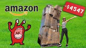 We Bought A MONSTER Amazon Returns Pallet For $600 - Unboxing $4500 In MYSTERY Items!