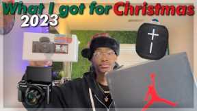 What I got for Christmas 2023 | teenage boy edition