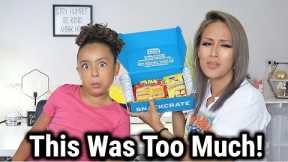 Snack Crate Subscription Unboxing