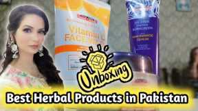 Unboxing & Testing Herbal Skin Care Products for Daily Use 🙂
