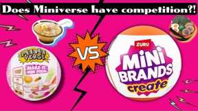 New Mini Brands Create Master Chef Unboxing!!!!