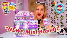 Unboxing a FULL CASE of *BRAND NEW* Mini Brands!!😱✨* GOLD SLUSH PUPPIE, BABYBEL, REESE'S PIECES?!*🤭
