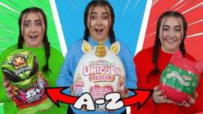 Unboxing ALL Toys from (A To Z) CHALLENGE