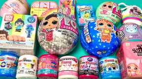 Unboxing new squishy toys, peppa pig, lol baby dolls, hello kitty, shoppkins, Moj Moj ASRM