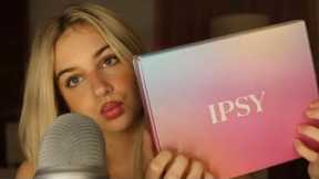 ASMR June Ipsy Unboxing 🌸 Makeup Tapping, Scratching, Whispered Ramble