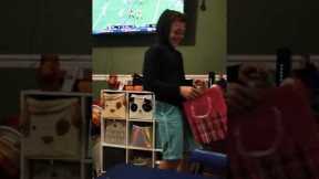 How teenage boys react to gifts