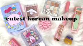 Cute Korean Makeup Products from YesStyle - Haul and ASMR review with coupon code 2023