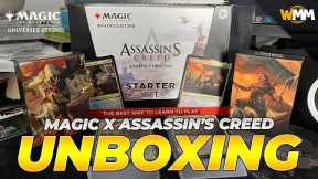 Assassin's Creed Fan Unboxes Magic: The Gathering Starter Kit