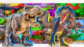 Unboxing Review Jurassic World ASMR | Huge T-Rex Mystery Box, Allosaurus Mystery Box, Ceratosaurus