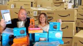 I bought a 50 POUND Amazon ELECTRONICS Mystery Box